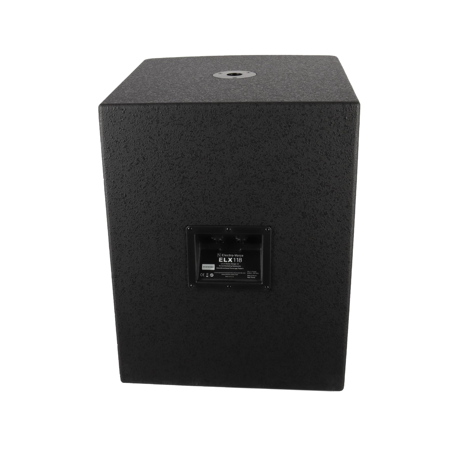 Altavoces de monitoreo de estudio de 18 pulgadas de audio profesional escenario altavoces DJ fábrica directa ELX118