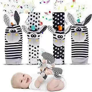 A set of OPP bags for black and white giraffe