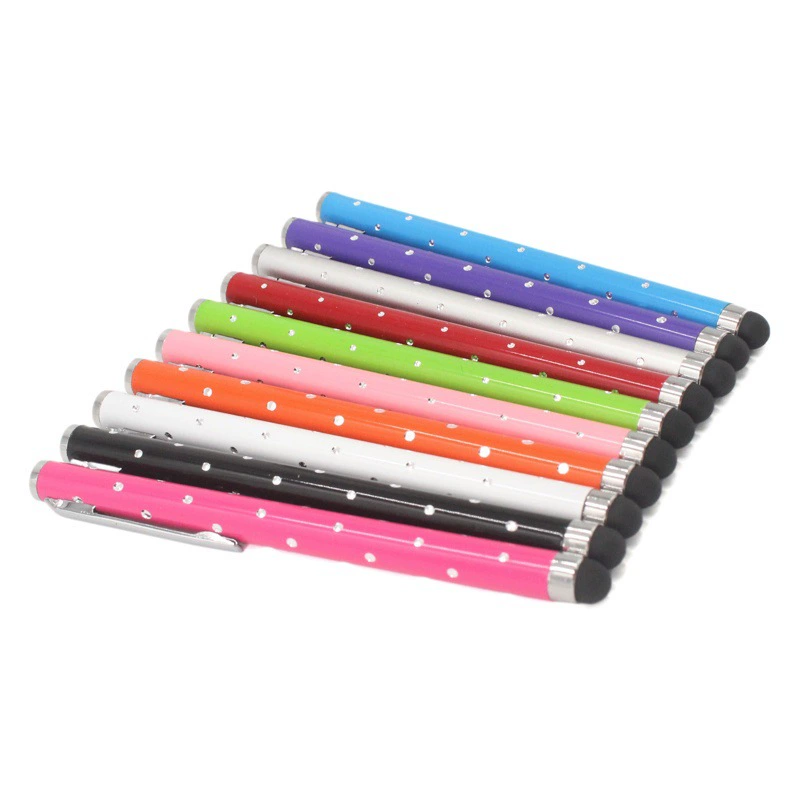 Оптовая Гипсофила Емкостная Ручка Мобильный Телефон Планшет Металлический Сенсорный Экран Стилус