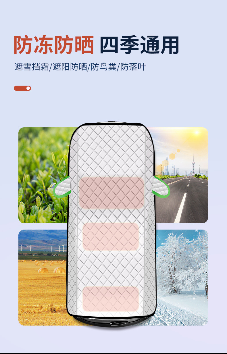 Wholesale Anti-Hail Extra Thick Quilt, Universal for All Seasons, Cold-Resistant, Warm, Sun-Proof, Rain-Proof and Snow-Proof, Universal Car Clothing and Car Cover