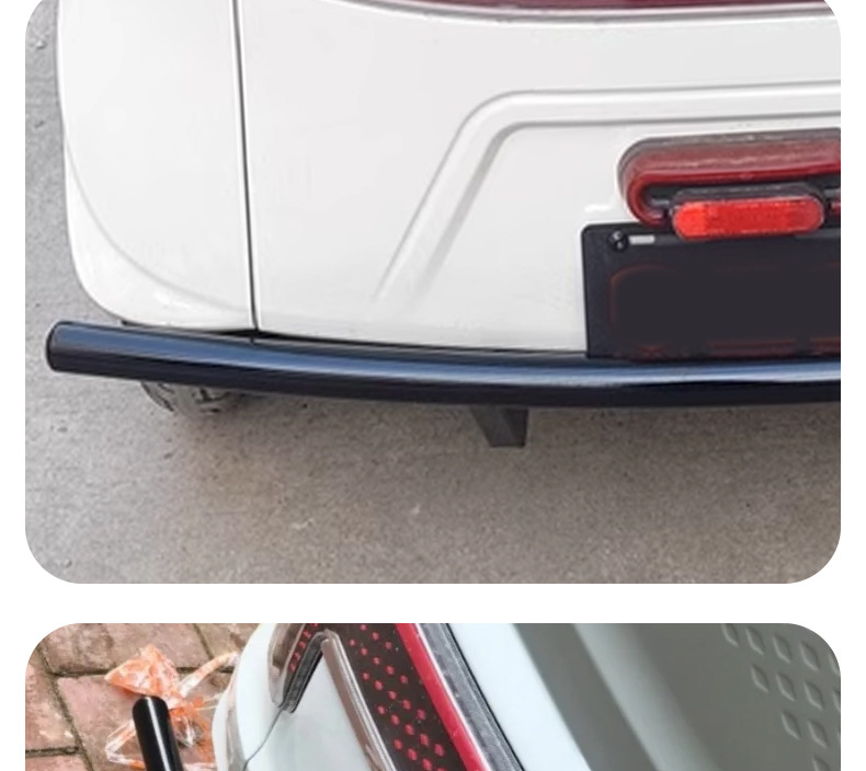 Suitable for Jinpeng Su7 Tricycle Anti-Collision Rear Bumper Anti-Scratch and Anti-Rubbing Thickeneded and Durable Rear Bumper Modification Accessories