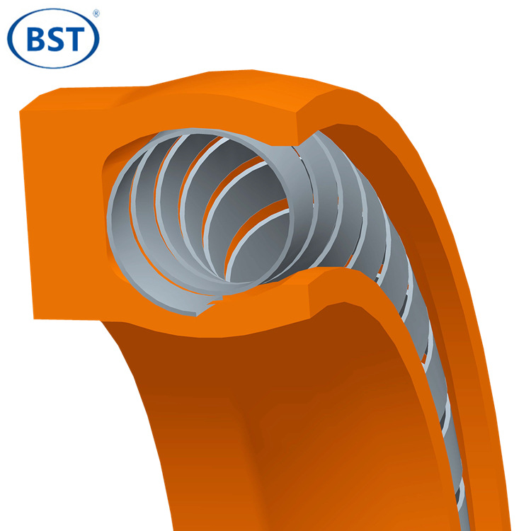 供应O型泛塞封 弹簧蓄能圈 特氟龙改性泛塞圈 FVI轴用单向活塞封