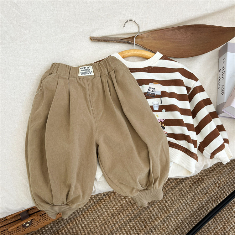 2024 Spring Casual Sports Autumn Clothing for Middle and Small Children, Baby Children's Clothing, Boys' Stylish School_voghion.com