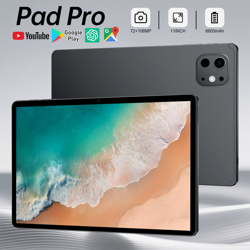 Cross-Border Tablet Pad Pro Hot-Selling Model 16+1Tb Large Screen 11inch Android 10.0 Smart Learning Tablet Wholesale Cross-Border Tablet Pad Pro Hot-Selling Model 16+1Tb Large Screen 11inch Android 10.0 Smart Learning Tablet Wholesale