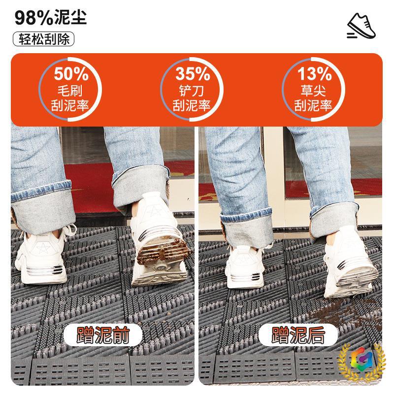 厂家直供三合一模块拼接地垫商用防滑除尘地垫户外入户隔水垫