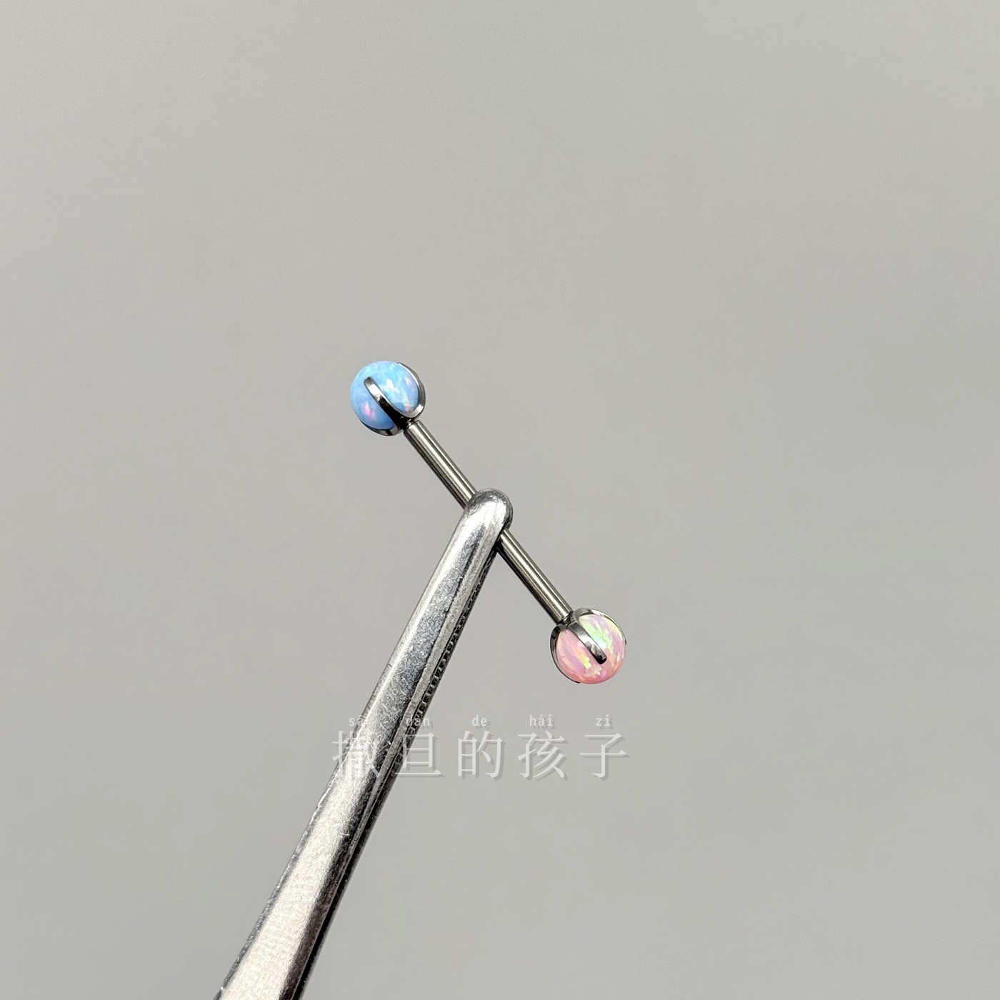 Labret stud lip piercing jewelry styling detail