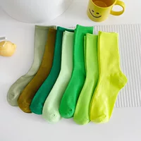 Носки Tide средней длины, хлопок, японский стиль для демисезона, подходят 34–40 (длина голенища 17 см)