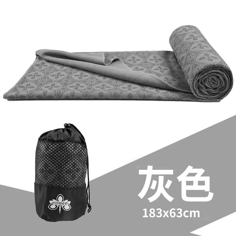 Yoga toalla absorción de sudor lavable alfombra de yoga tela de barrera de tela sucia manta portátil toalla de yoga fábrica de deporte comercio al por mayor