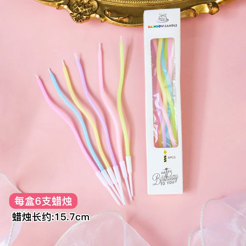 캔디 컬러 커브 캔들 10박스