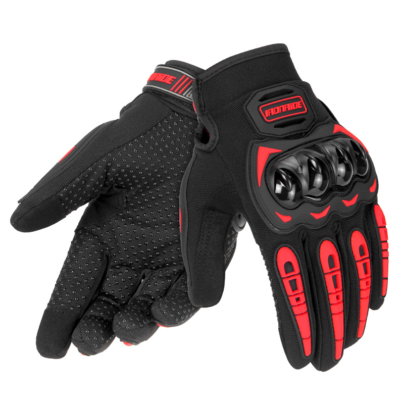 Guantes de motocicleta IRONRIDE al por mayor equipos todoterreno para hombres y mujeres Four Seasons guantes de equitación resistentes a las caídas de bicicleta universal