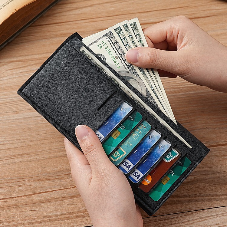 Bolsas de mano de hombres ultra delgadas al por mayor transfronterizas, bolsas de cambio de gran capacidad para hombres, bolsas largas para hombres