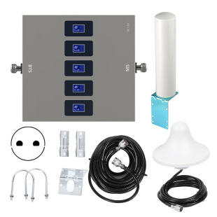 New products Foreign trade hot all Netcom five-frequency mobile phone signal amplifier enhanced receiver 2345G relay 5-frequency set