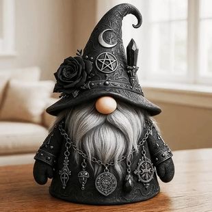 ���R�d���u����Gothic Wizard Gnome Figurine����ʽ�׎�٪�����