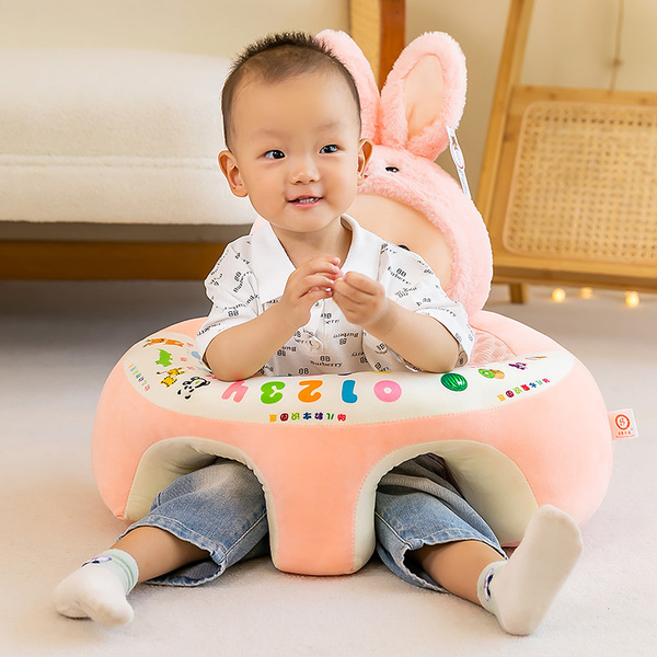 Summer silk cartoon plush sofa for baby