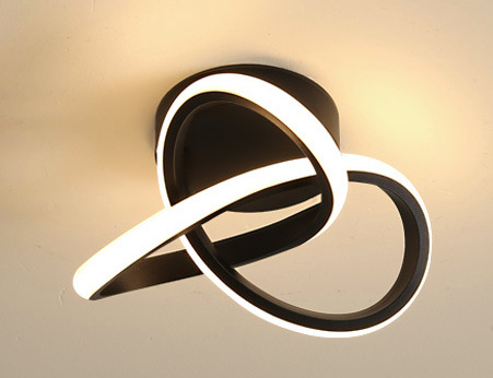 LED simple moderno pasillo dormitorio luz de techo sala de estar guardarropa Trébol personalizado creativo luz de techo