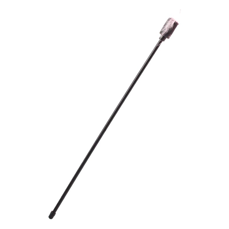 En stock al por mayor color sólido corto varilla felpa divertido gato palo HAVO divertido gato juguete gato divertido mascota gato palo divertido gato palo