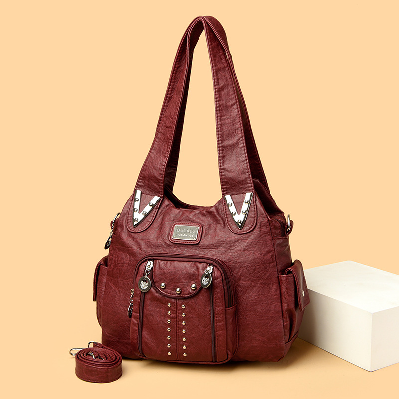 Stylische Damen Schultertasche Elegante Umhängetasche Für Frauen_voghion.com