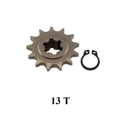 Mini motorcycle accessories 47 Motorcycle engine and accessories - t8f-13-teeth-with-snap-ring