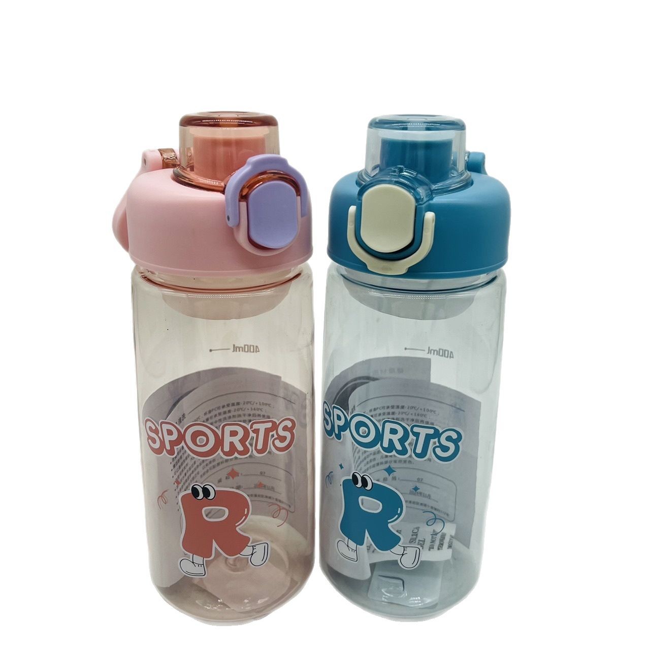 Chengfeng tazas de plástico nuevos deportes al aire libre estudiantes tazas de plástico para hombres tazas de bebida directa de gran capacidad de 800ml tazas de rebote