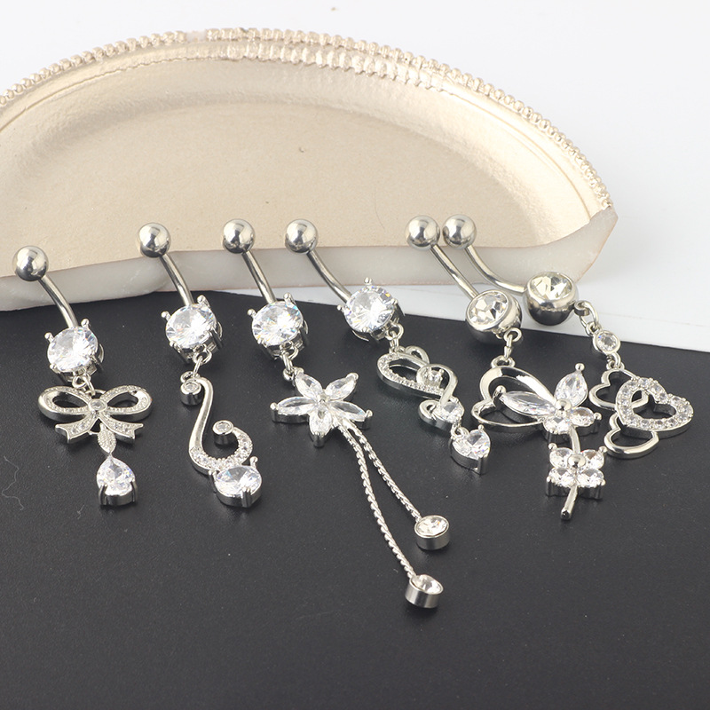 Labret piercing jewelry detail image