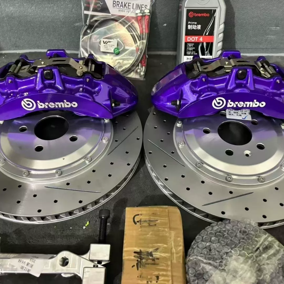 Модернизированный тормозной суппорт Brembo шестипоршневой V6 Brembo суппорт апгрейд другой