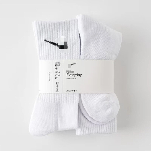 Cross-border foreign trade 6-pair pack of Suwan Nexter towel-soled sports socks for men and women, black and white running and basketball socks wholesale Cross-border foreign trade 6-pair pack of Suwan Nexter towel-soled sports socks for men and women, black and white running and basketball socks wholesale
