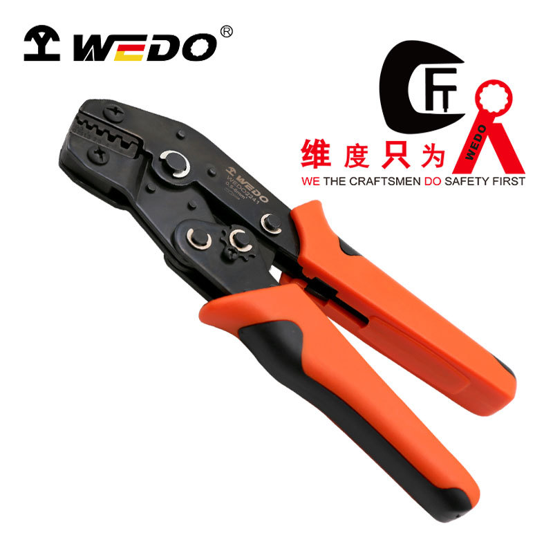 WEDO/维度厂家直供精密欧式端子压接钳7.5"多功能压接钳WEDO2241