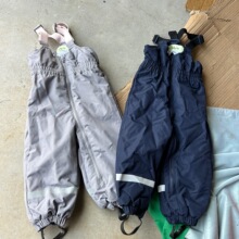 棉裤小童背带滑雪裤25新外贸欧美单秋冬款防寒防风防雨长裤