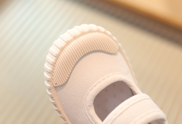 Décolleté, scarpe di tela per ragazze, scarpe di tela per l'asilo primaverile e autunnale, scarpe di tela per bambini da 1 a 7 anni, scarpe da principessa, suole solide, morbide_voghion.com