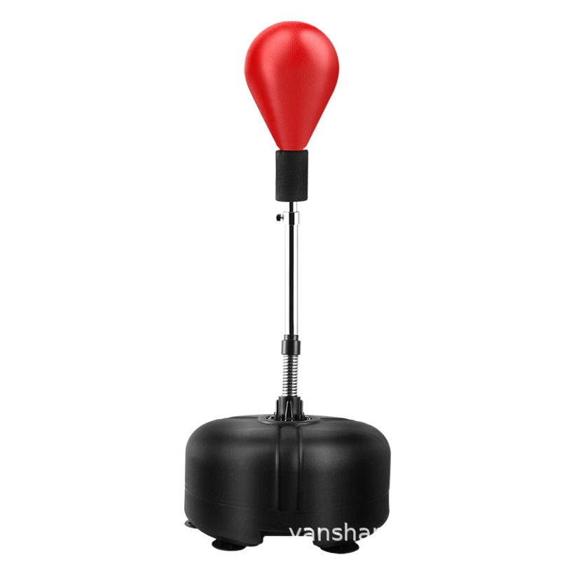 Bola DE VELOCIDAD DE BOXEO Equipo de entrenamiento de Dodge Bola de objetivo de reacción Vaso de descompresión del hogar Bolsa de arena vertical para niños adultos