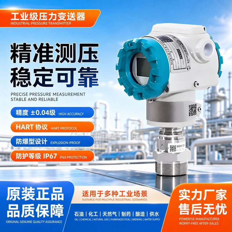 Chongqing Chuan Yi Pressure Transmitter Pds803 805, Accuracy ±0.04 Level, Hart Protocol, Explosion-Proof Type, Ip67 Chongqing Chuan Yi Pressure Transmitter Pds803 805, Accuracy ±0.04 Level, Hart Protocol, Explosion-Proof Type, Ip67