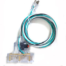 NEMA5-15P��о���^��ʽ͸���߰Ѳ��B�����L�Դ���|����15A���U�z