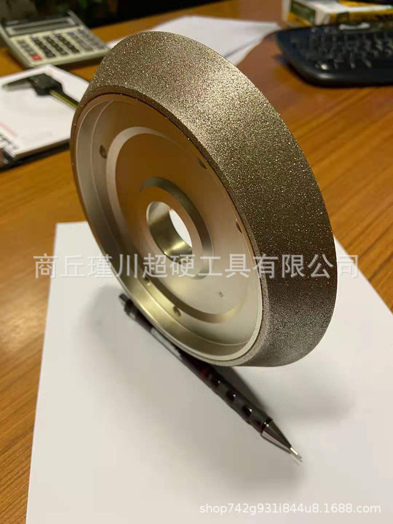 组合套装电镀CBN磨刀砂轮/单斜边砂轮/出口品质/源头厂家