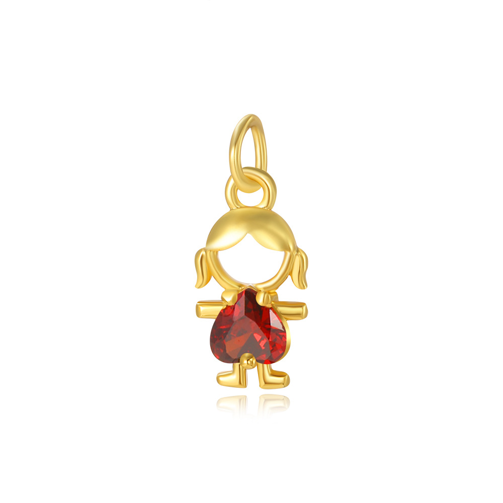 2g Weight Pendant Jewelry Making Type 8*18mm Jewelry Making Size Zircon Inlay Material DIY Jewelry Accessories Classification 1 Piece Quantity Copper Material Human Pattern Polished Finish Inlay Design Shiny, IG Style Style 1 Piece 8*18mm Copper Zircon Human Polished Pendant 12