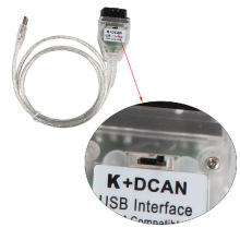 INPA for BMW 宝马E底盘诊断线 K+DCAN FT232RL with Swith 开关