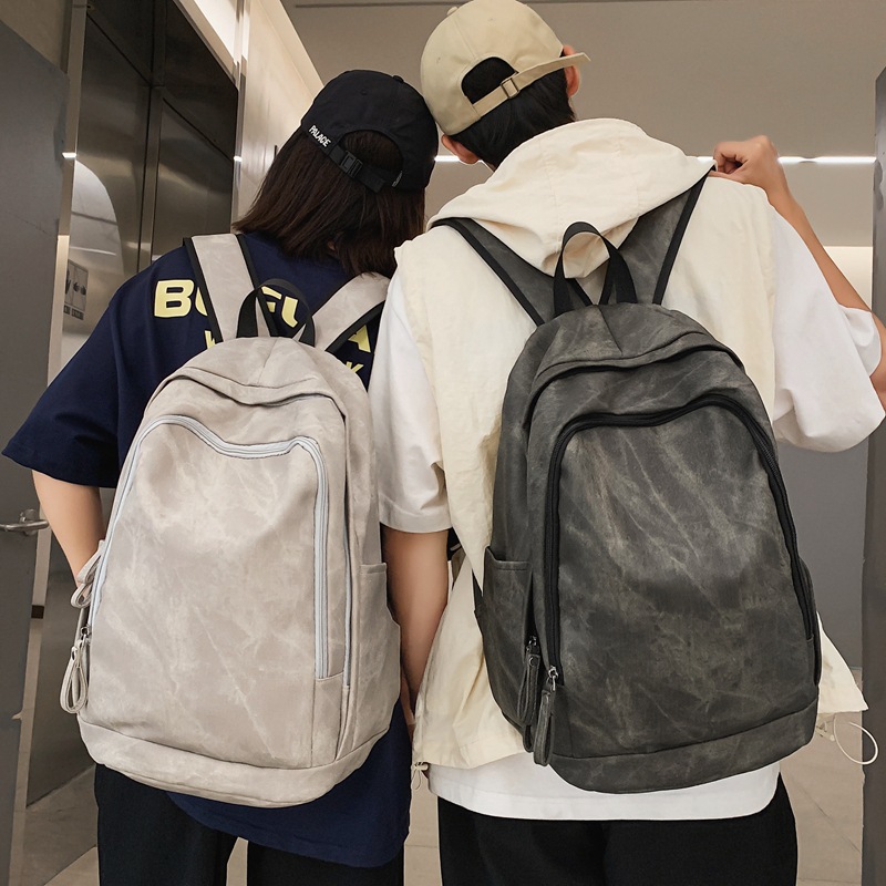 2024 nueva mochila casual simple de gran capacidad, mochila de computadora de viaje al aire libre fresca de moda, mochila escolar para estudiantes de secundaria