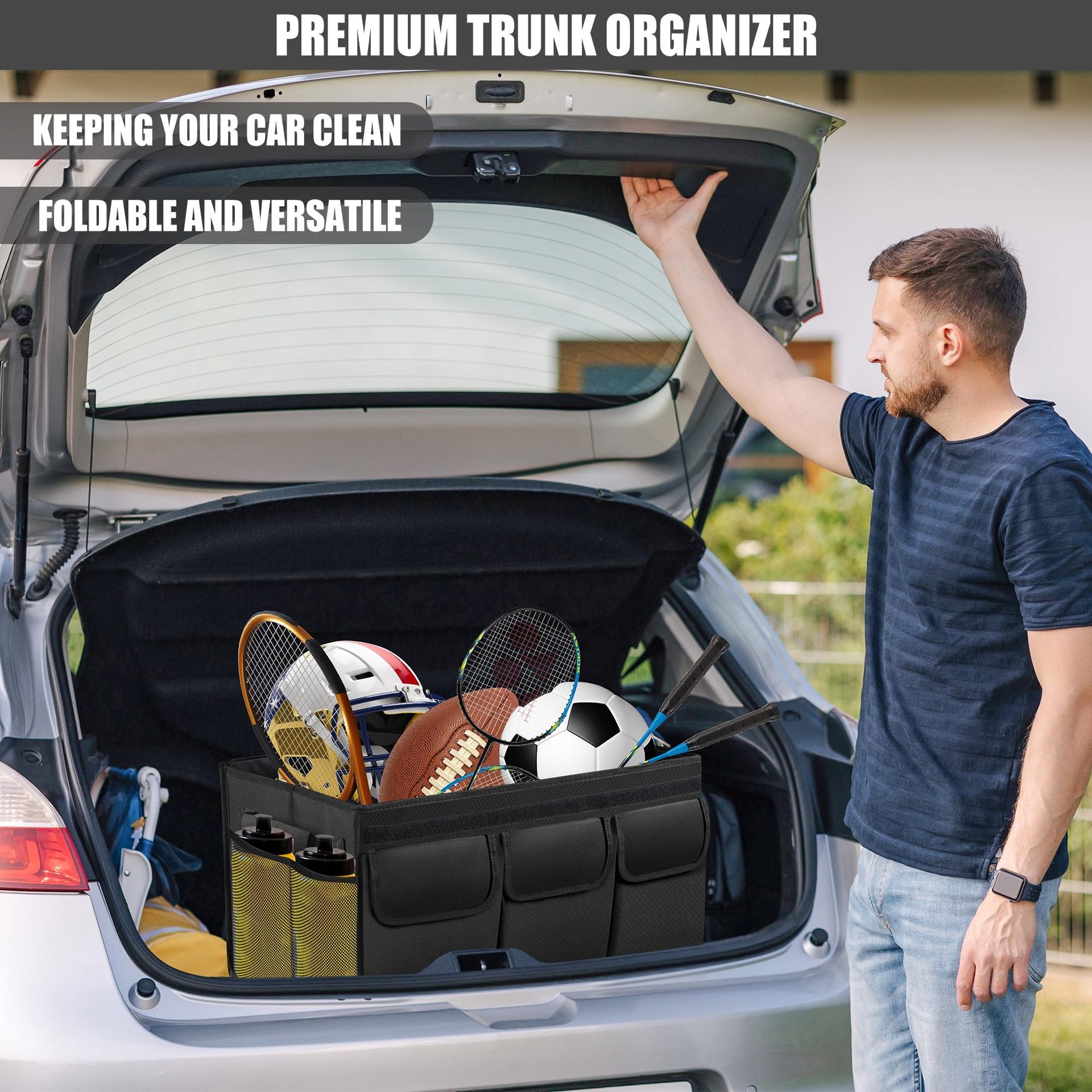 Storage Box Multi-Functional Foldable Tool Bag Car Trunk Miscellaneous Organizer_voghion.com