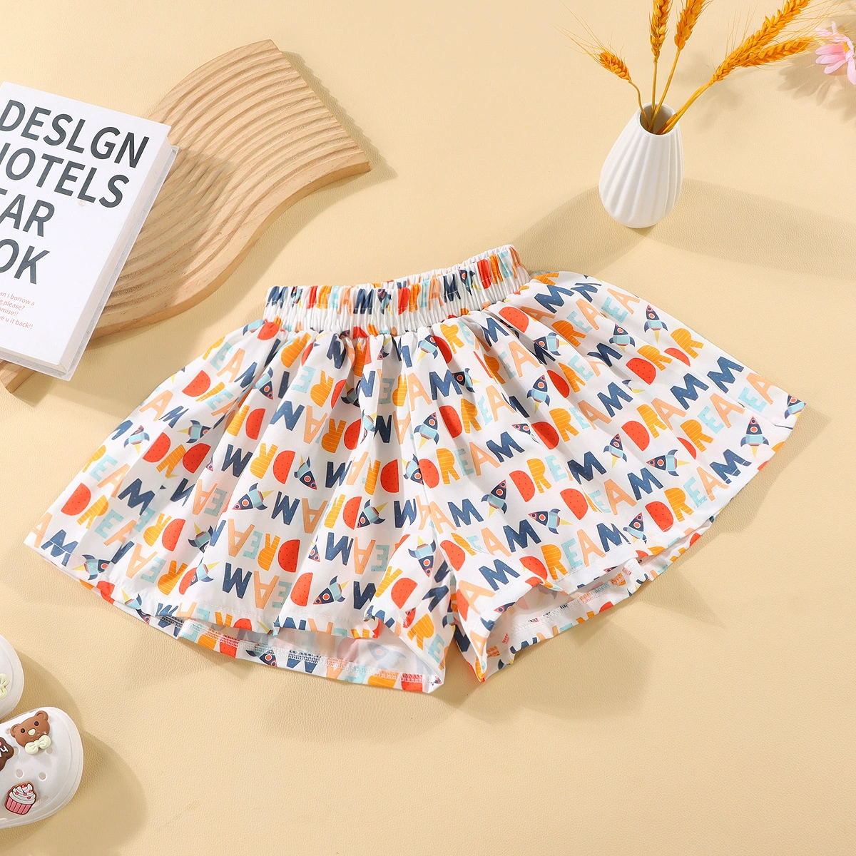 Children's Summer Culottes & Skirts, Girls, Loose Fit, Multi-Print Colors, Heights 90–150 cm