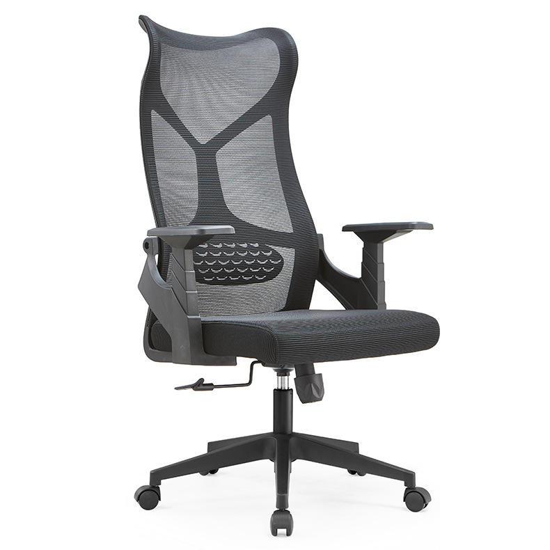 En stock silla ergonómica silla de oficina Silla de ordenador ajustable giratoria con reposacabezas hogar cómodo largo-sentado silla trasera