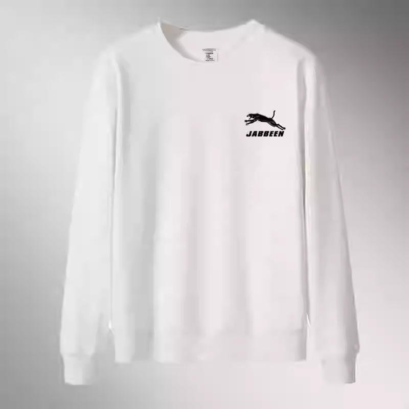 Thin Casual Crewneck plus size Sweater Men's Simple Solid Color All-match Loose Student Trendy Pullover Hoodie Jacket