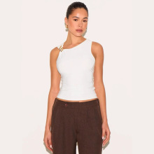 G25T082-2025�W���ļ��¿�insŮ�b��б��ɫ�����ٴ�T��