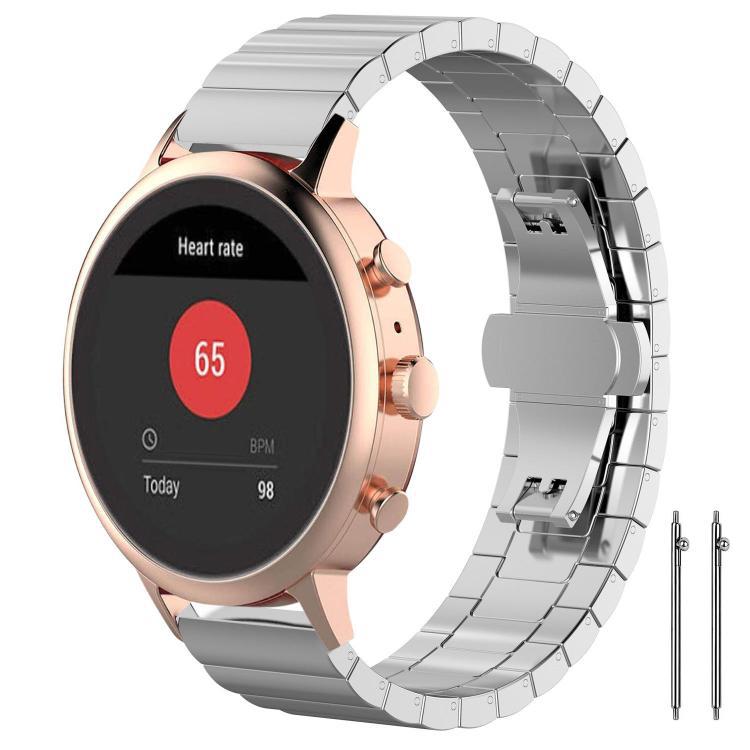 Es adecuado para el modelo general de Huawei Xiaomi, una correa de acero inoxidable sólido 14mm - 22mm multi-tamaño