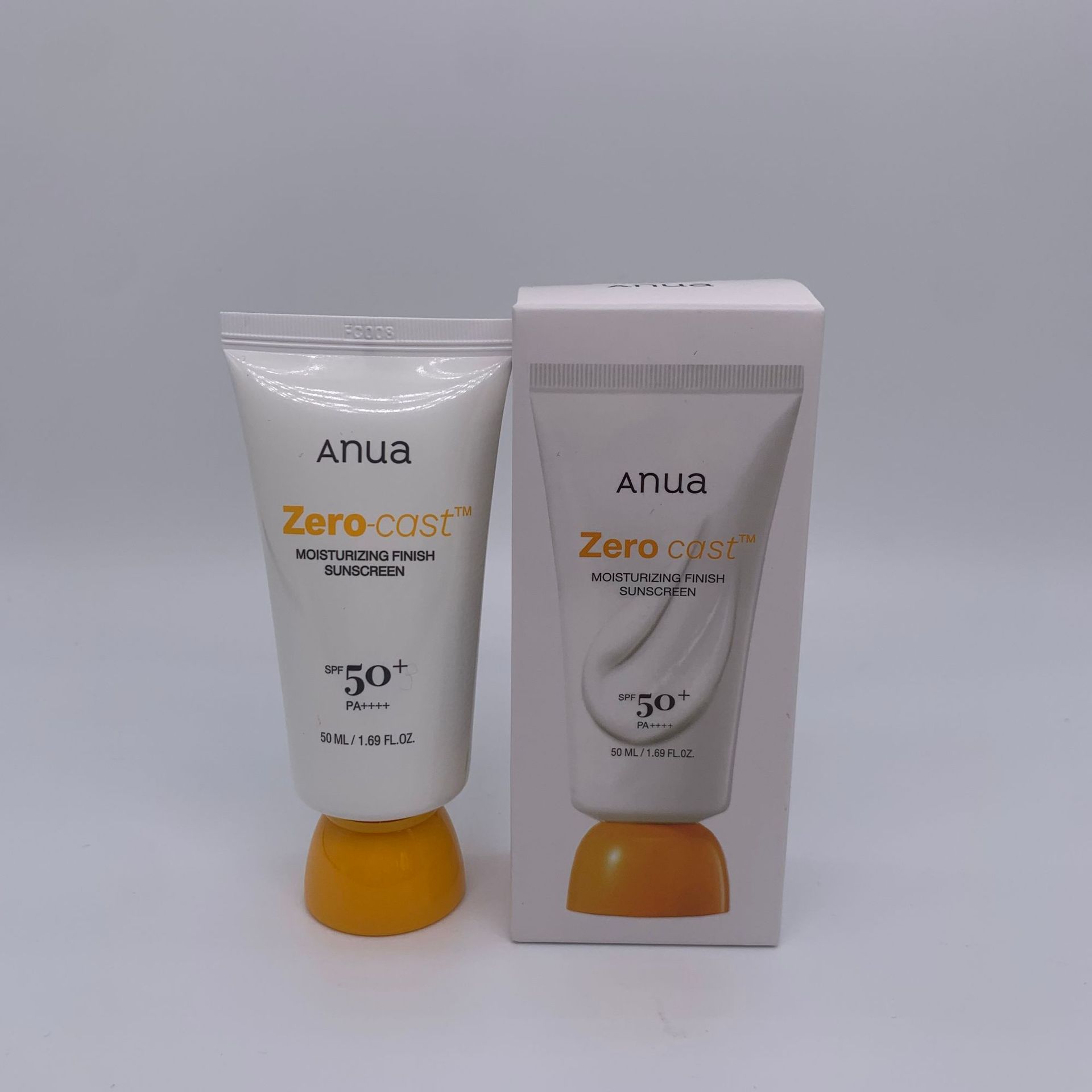 Cross-border Anua Refreshing Sunscreen SPF50+ No Whitening Effect, No Pilling, Outdoor Sunscreen 50ml
