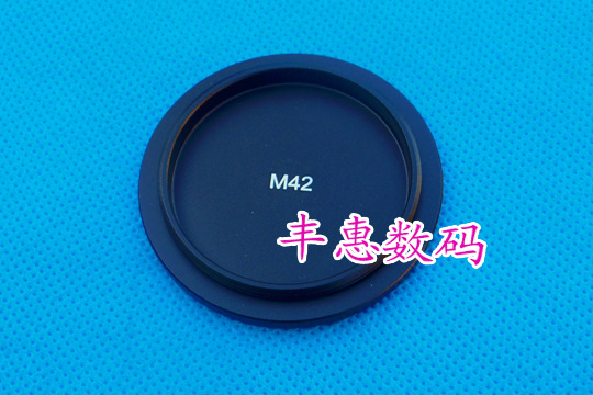 도매 M42 전면 및 후면 커버 금속 블랙 42MM * 1 나사 M42 바디 커버 렌즈 후면 커버