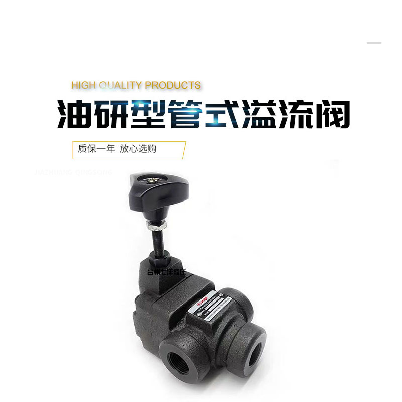 管式溢流阀调压阀BT-04液压阀RVT/BT-06/10/04先导式溢流阀泄压阀