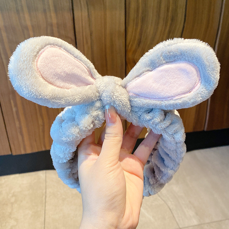 Coreano in lavar la cara correa de cabello orejas de conejo cuerno de ciervo orejas de gato correa de cabello banda de cabello banda de cabello banda de cabello banda de cabello