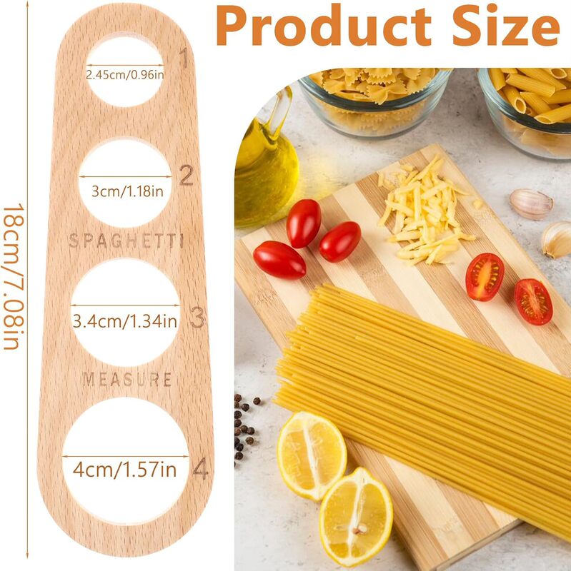 国境を越えた売れ筋のブナパスタ定規、麺測定器、キッチンガジェット、クリエイティブなイタリア製麺定規、麺測定器|undefined