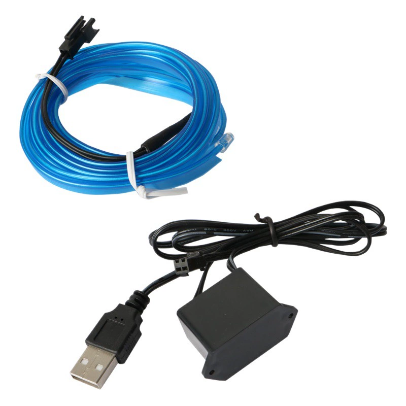 Трансграничная оптовая продажа автомобиля EL Edge 1M2M3M5M холодный свет украшения автомобильные фонари внутренняя атмосфера свет модификация поставки