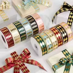 Горячем бронзовый бриллиантовый цветок подарочная коробка упаковка с лентой торт декоративный атласная лента бант подарочная ремешок