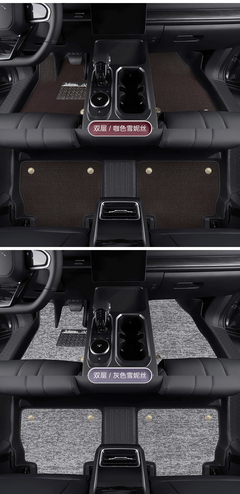 Tpe Car Floor Mats Full Surround Custom-Fit Threshold Mats 2026 New Model Waterproof Eco-Friendly Carpet Floor Mats